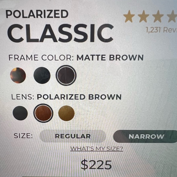 Ombraz polarized glasses - Picture 3 of 3